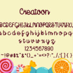 Creatoon Font Poster 4