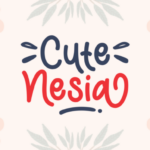 Cute Nesia Font Poster 1