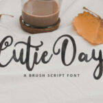 Cutie Day Font Poster 1