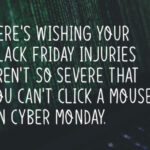 Cyber Monday Font Poster 3