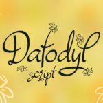 Dafodyl Font Poster 1