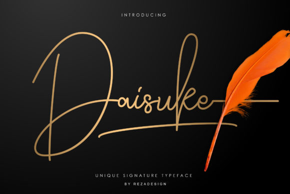 Daisuke Font Poster 1