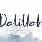 Dalillah Font Poster 1