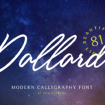 Dallard Font Poster 1