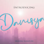 Danisya Font Poster 1