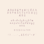 Daphne Font Poster 2