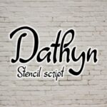 Dathyn Font Poster 1