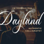 Dayland Font Poster 1