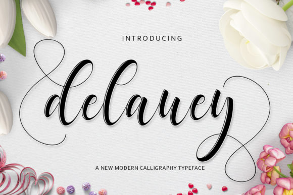 Delaney Font Poster 1