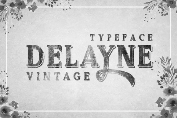 Delayne Font Poster 1