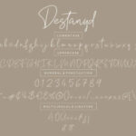 Destanyd Font Poster 7