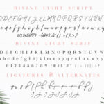 Divine Light Duo Font Poster 10