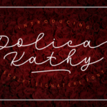 Dolica Kathy Font Poster 1