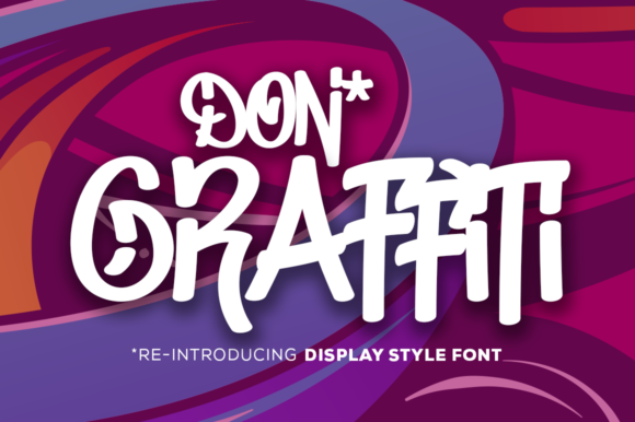 Don Graffiti Font Poster 1