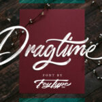 Dragtime Font Poster 1