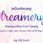 Dreamery Family Font Poster 1