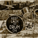 Drum Font Poster 4