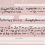 Dusty Rose Font Poster 5