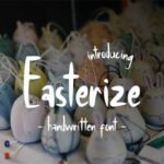 Easterize Font Poster 1