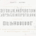 Eiffel in Love Duo Font Poster 12