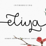 Eliya Font Poster 1