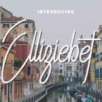 Elliziebet Font Poster 1