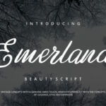 Emerland Font Poster 1