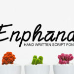 Enphand Font Poster 1