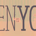 Enyo Slab Font Poster 2