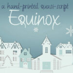 Equinox Font Poster 1