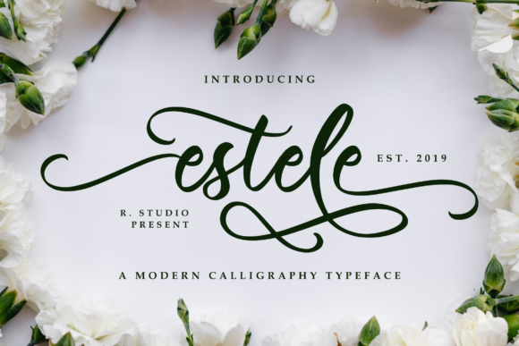 Estele Font Poster 1