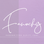 Fanuchy Font Poster 1