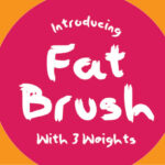 Fat Brush Font Poster 1