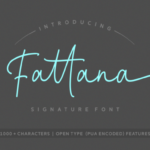 Fattana Font Poster 1