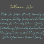 Fattana Font Poster 8