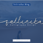 Fellicita Font Poster 1