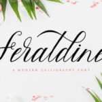 Feraldine Font Poster 1