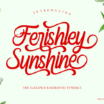 Ferishley Sunshine Font Poster 1