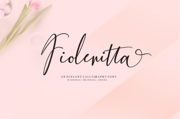 Fiolenitta Font Poster 1