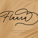 Flaura Font Poster 1