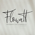 Flowatt Font Poster 1