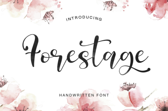 Forestage Font