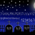 Friedhof Font Poster 2