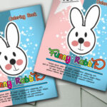 Funny Rabbit Font Poster 1