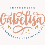 Gabelisa Font Poster 1