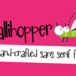 Gallihopper Font Poster 1