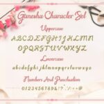 Ganesha Font Poster 2