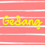 Gedang Font Poster 1