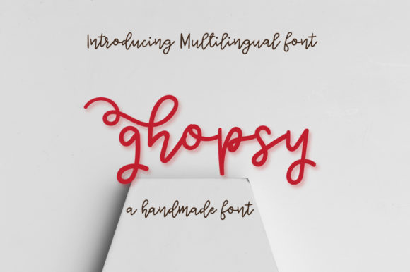 Ghopsy Font