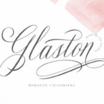 Glaston Font Poster 1